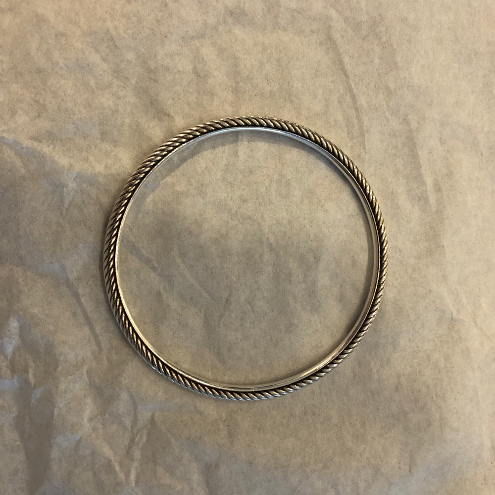David Yurman Sterling Silver Bangle 3mm